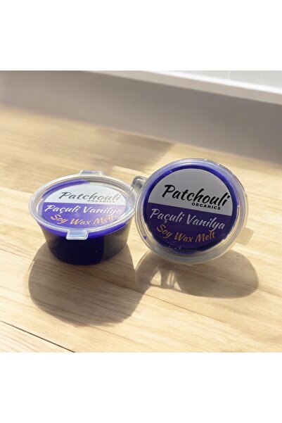 Paçuli Vanilya Kokulu Wax Melts 100% Soya Wax Buhurdanlık Tableti 20 gr