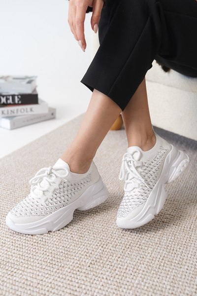 Cananın Pabuçları ΑΘΛΗΤΙΚΑ ΠΑΠΟΥΤΣΙΑ ISM 23-23 ΜΕ ΠΛΕΚΤΗ ΣΟΛΑ ΚΑΛΤΣΑ ΚΑΙ ΚΟΡΔ...