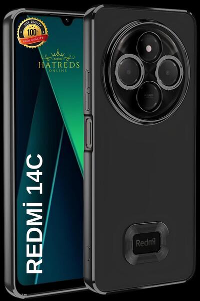 Hatreds Xiaomi Redmi 14C 4G Uyumlu Kılıf Kamera Korumalı Logo Gösteren Renkli...