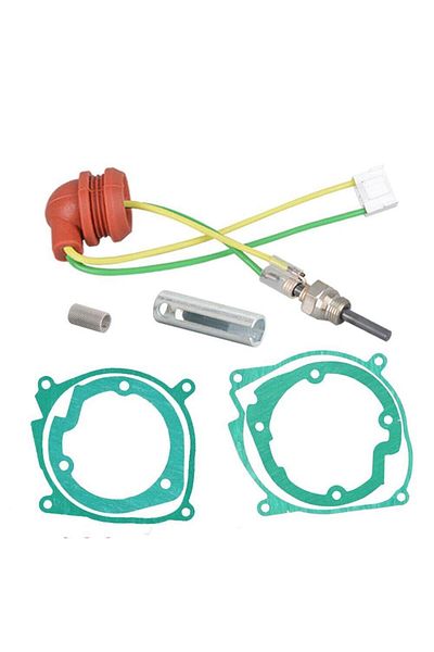 Choice WHITE 7Pcs Car Air Diesel Gasket+Ceramic Glow Plug Kit For Chinese Diesel Heater 2 -8KW Car Parking