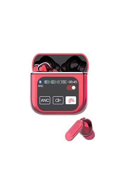 Choice Red SE60 Wireless Earphones Bluetooth 5.4 LED Display Gaming Headset Sport Headphones HIFI Sound Low