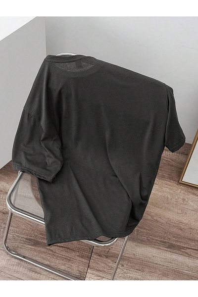 PALPİTO Ανδρικό μπλουζάκι Smoked Cool Rabbit με στάμπα Oversize