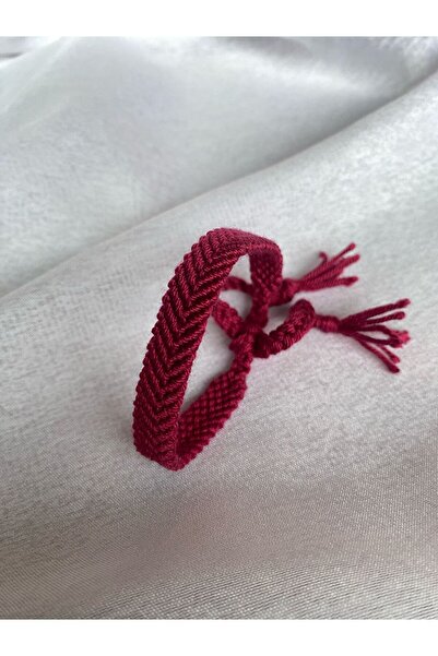 MELUSH سوار شيفرون أحادي اللون مصنوع يدويًا