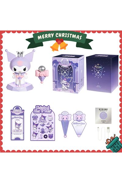 Choice Kuromi Speaker Genuine Sanrio Kuromi Speaker Anime Cartoon Kuromi Doll Toys Stage Stars Bluetooth Sp
