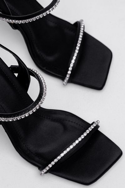 Tasarım Party Star Diamond Rhinestone High-Heeled Shoes High-Heeled Sandals