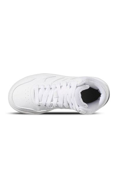 adidas Gw0401 White Hoops Mid 3.0 Children's Casual Shoes