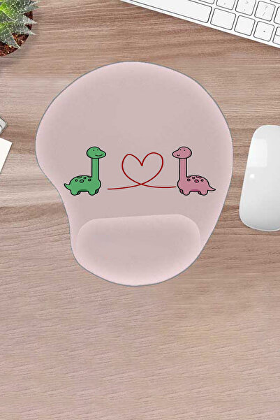 KARMAT Капка, подложка за китката, с динозавърски мотиви, удобна подложка за ...