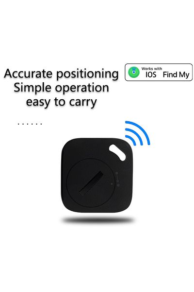 Choice Black Smart Tag for iOS Airtag GPS Position Tracker Car Bicycle Wallet Finder Device Dedicated Locat
