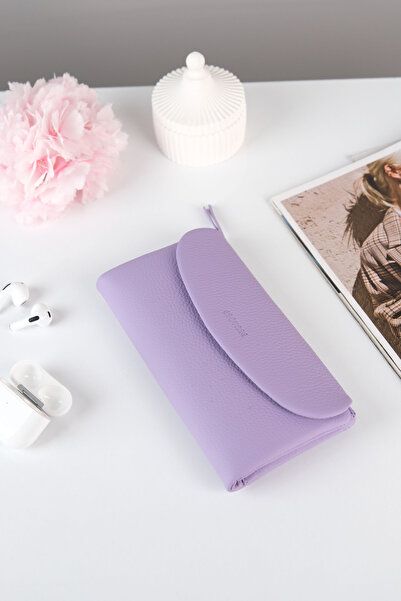 ESGUARE Kadın %100 Gerçek Deri Çok Bölmeli Cüzdan