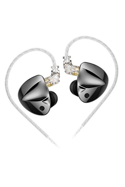 Choice سماعات أذن D-Fi Black NOMIC KZ D-Fi HIFI Bass مع مفتاح ضبط 4 مستويات و...