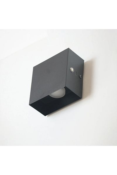 JOYINLED 4000k Black Modern Wall Lamps Background Closet Mural Light Free Installation Home Wireless Remoteco