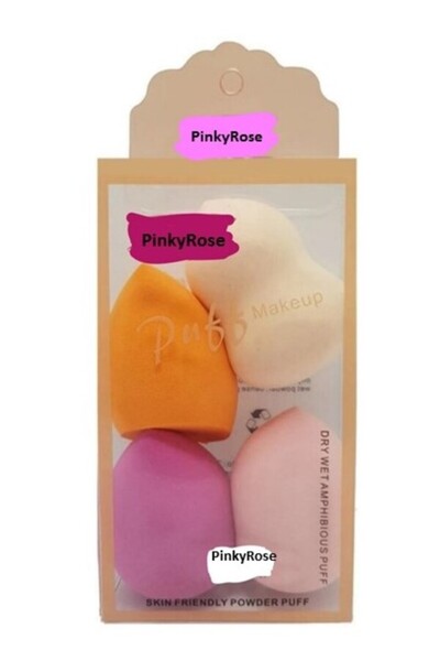 artskin 4 'lü Armut Sünger Özel Kutulu