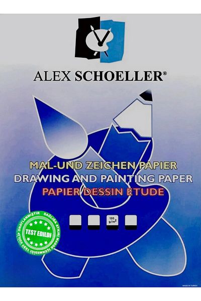 Alex Schoeller Painting Paper 35 X 50 120 Gr 100 Pack (2.1 kg)