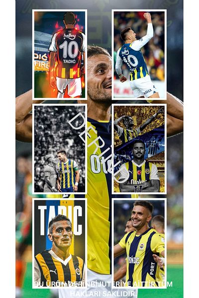 DERİND Dusan Tadic - Tadic on Fire Stirki Cards 8 Mixed Photocards