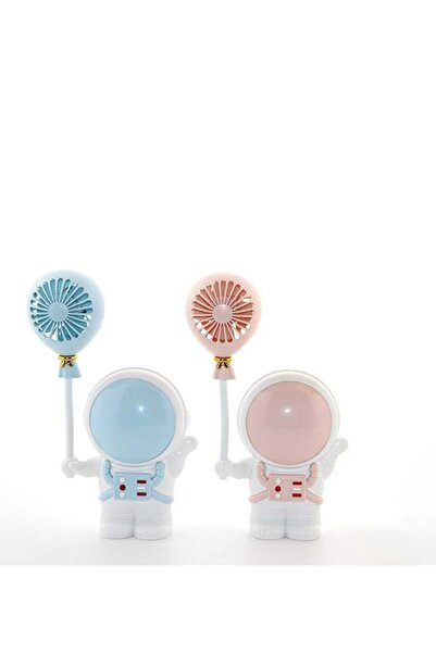 Genel Markalar Mavi Çalışkan Astronot Masa Üstü Vantilatör Soğutucu Pervane