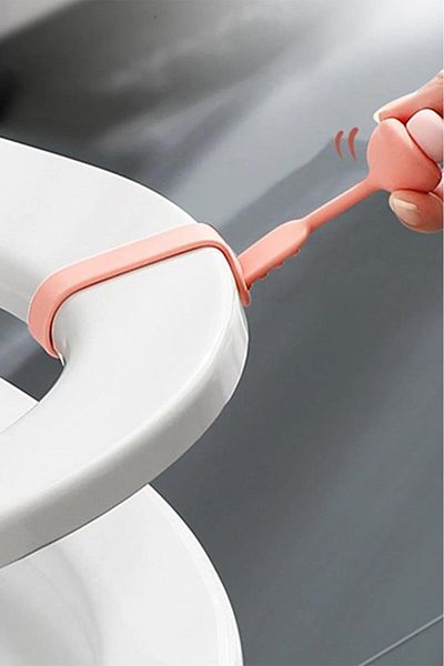 KairTech Hygienic Toilet Seat Lifter with Mushroom Design |   Contactless Toilet Seat Holder - 3 Pieces