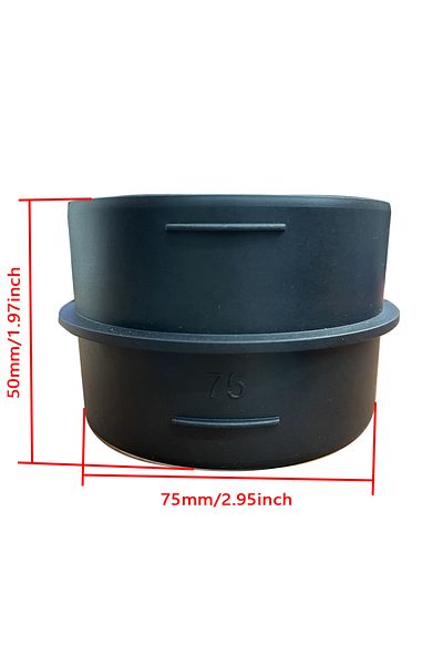 Choice 75mm-zt 75mm/2.95inch Car Heater Duct Joiner Pipe Air Parking Heater Hose Line Connector For Webasto