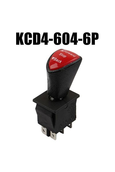Choice Forward-Stop-Back DPDT 6Pin Latching Slide Rocker Switch KCD4-604-6P 125V 250V Remote Control Car...