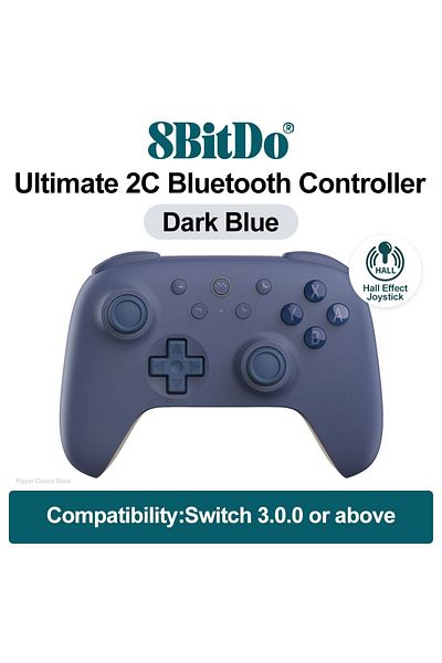 Choice Dark Blue 8bitdo Ultimate 2c Switch Bluetooth Wireless Controller Gamepads For Nintendo Switch Oled