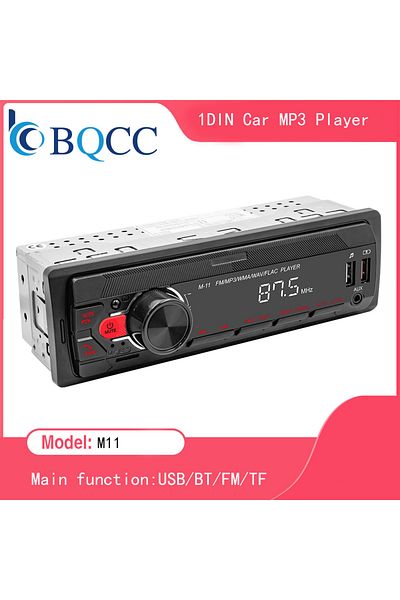 Choice M11 M11 Car Radio Stereo Player Digital Bluetooth Car MP3 Player FM Radio Stereo Audio Music USB/SD