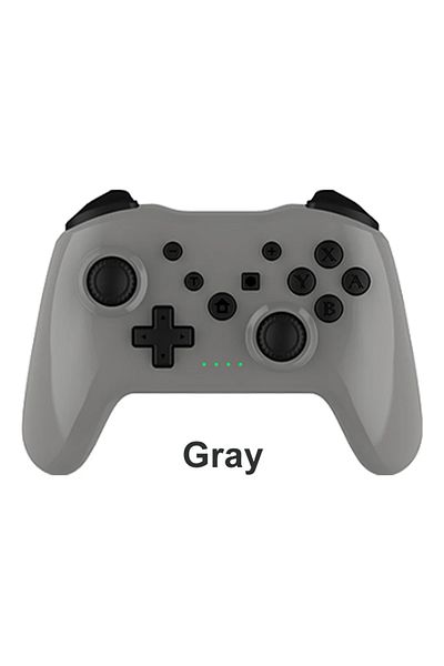 Choice Grey GAMINJA 360°Rocker Wireless Bluetooth Controller No Latency BT Gamepad HD Vibration PC Joystick