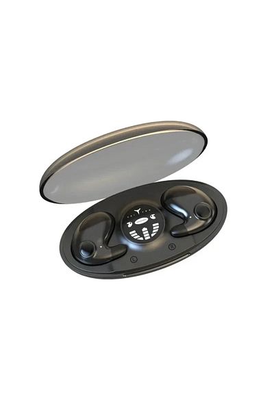Choice Black Invisible Sleep Wireless Earphone TWS Bluetooth 5.3 Headphones Hidden Earbuds IPX5 Waterproof