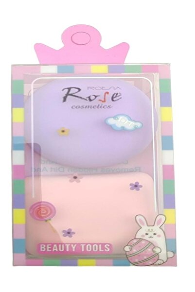 Rose 2'li Beauty Tools Pudra Süngeri