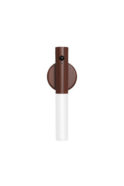 Choice brown wood grain JUSTLANG LED Light Fully Automatic Induction Type LED Light USB Magnetic Corridors