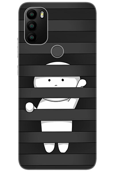General Mobile GM 21 PLUS (G510/G511) Uyumlu Kılıf Desen Baskılı Silikon Sakl...