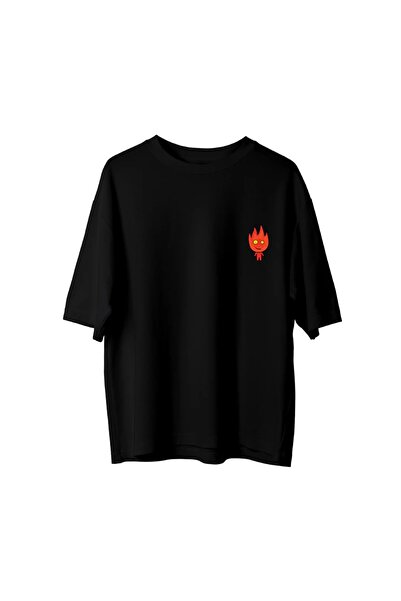 SVART WEAR Μπλουζάκι Fire με τύπωμα oversized Unisex T-shirt