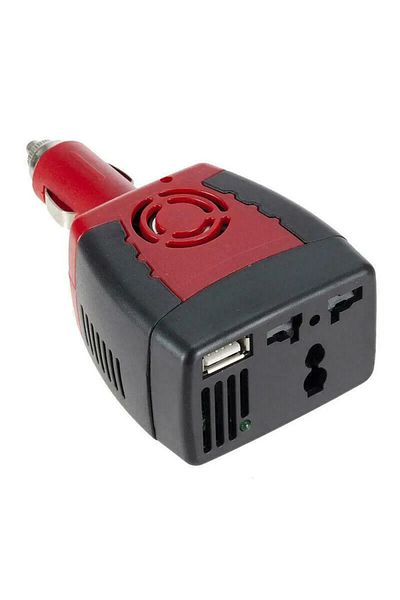 MXPOKWV 150W Car Power Inverter Cigarette Lighter Car Charger USB 12V DC To 220V AC Converter Adapter Car...