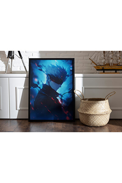 POSTER Gojo Satoru Anime Poster , Anime Karakter Poster Çerçevesiz