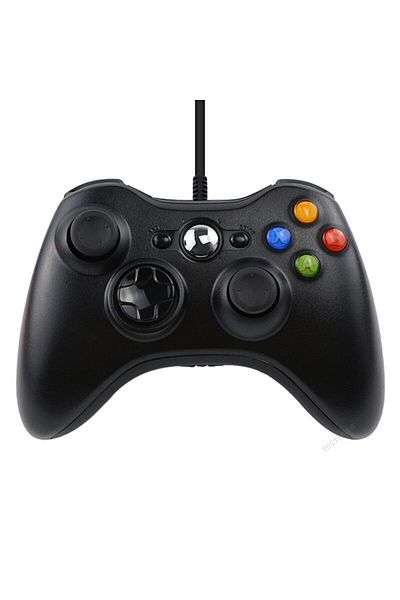TECTINTER Black Usb Wired Game Controller For Xbox360 Console Joypad For Win 7/8/10 Pc Joystick Cont