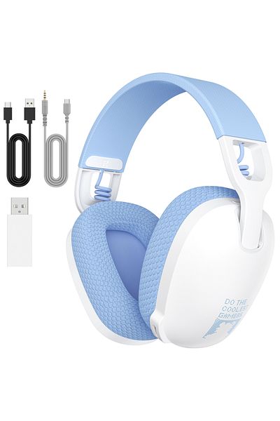 Choice White Onikuma 2024 New Three-mode Headset Gaming Headset Wireless Gaming Headset Player Headset Ster