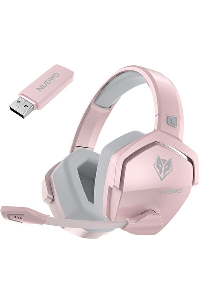 Choice سماعة ألعاب لاسلكية مزدوجة NUBWO G06 باللون الأخضر مع ميكروفون لجهاز P...