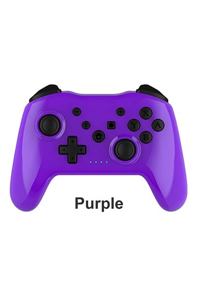 Choice Purple GAMINJA 360°Rocker Wireless Bluetooth Controller No Latency BT Gamepad HD Vibration PC Joysti