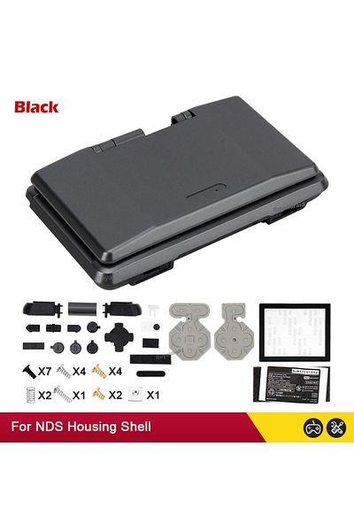 Choice Black New Full Set Housing Shell Cover For Nds Repair Parts Replacement Plastic Housing Shell Case K