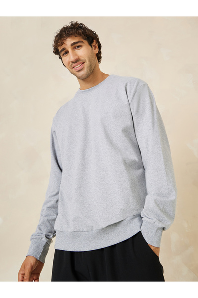 Styli Relaxed Fit Terry Sweatshirt