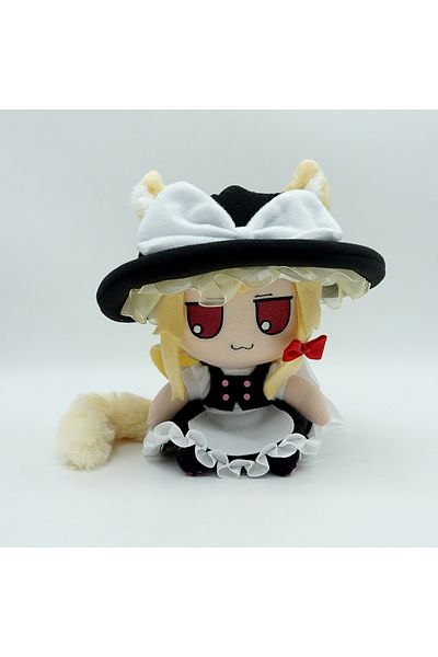 Choice 20cm Circular Pupils Lovely Plush Touhou FUMO Series Marisa Kitty Ver. Stuffed Doll--20cm Height