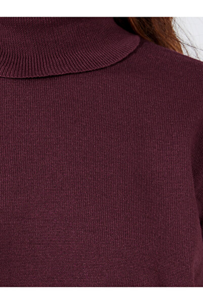 Styli Oversized Longline Turtle Neck Sweater