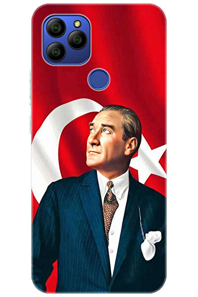General Mobile GM 21 (G310/G311) Uyumlu Kılıf Desen Baskılı Silikon Atatürk S...