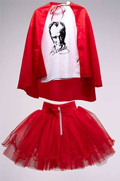 Parti Kırtasiye 23 Nisan 19 Mayıs 29 Ekim Atatürk T-shırt Türk Bayrak Baskılı...