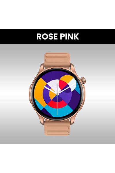 Zeblaze Rose Pink [2024 World Premiere] Zeblaze Btalk 3 Pro Smart Watch AMOLED Display Hi-Fi Bluetooth Phone