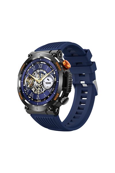 Choice blue 2023 New Men's Smart Watch 360 * 360 HD Touch Screen Sports Waterproof Smartwatch Health Monito