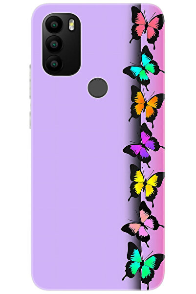 General Mobile GM 21 PLUS (G510/G511) Uyumlu Kılıf Desen Baskılı Silikon Kele...