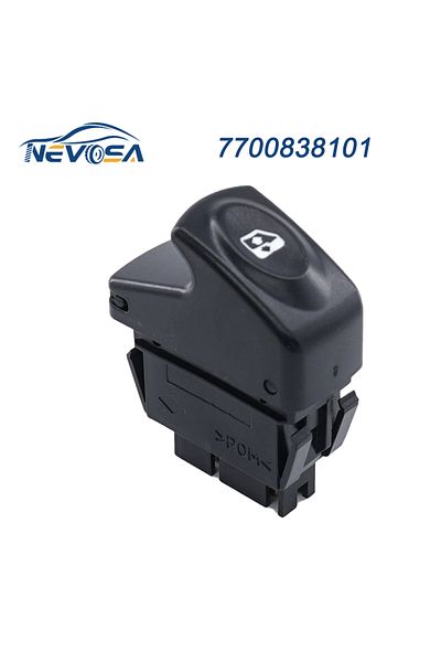 Choice 7700838101 NEVOSA 7700838101 Orange Light Car Window Control Lifter Switch Single Button For Renault