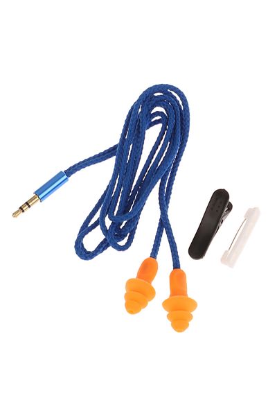 HUXUAN Blue Labor Protection Noise Reduction Earphone Industrial Protection Work Eavesdropping Use At Work