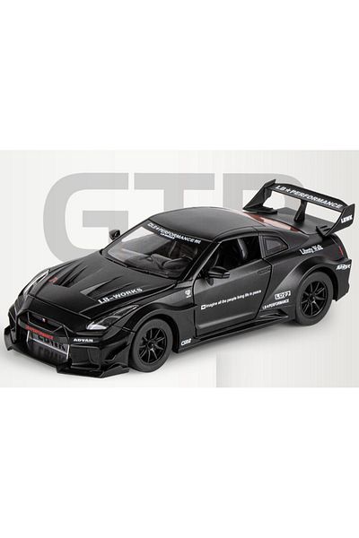 Choice BLACK-NO BOX 1: 32 GTR-CSR2 Fast and Furious Alloy Car Model Diecasts Toy With Sound and Light Vehic
