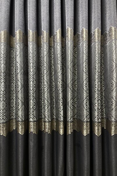 Cortibo Anthracite Panel Background Curtain with Sapphire 1 to 3 Batteries