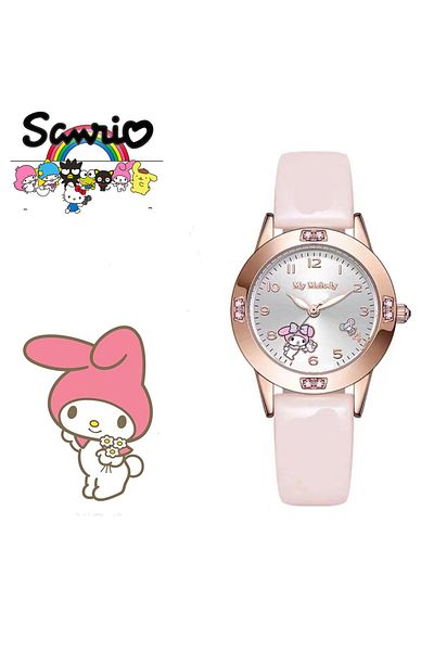 Takara Tomy My Melody Sanrio Hello Kitty Watch Kuromi Cinnamoroll Kawaii Quartz Casual Fashion My Melody Wristwa
